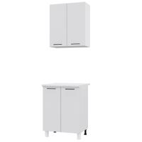 Кухня Trend 600, цвет Белый/Белый эмалит МДФ