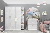 Молодежная Бриз ЛДСП набор 6, ширина 215 см, комплект мебели, в детскую, в подростковую, в спальню