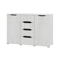 Комод 1200 Вега, цвет Крафт белый/Венге