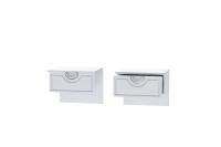 DL Тумба приставная Иннэс 7 Ника, ширина 35 см, в спальню, в гостиную, тумба настенная