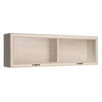 Полка навесная 2 1300 Сиена, цвет Бодега белый