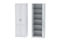 DL Шкаф 4 с фасадом Иннэс 7 Ника, ширина 80 см, шкаф распашной, в спальню, в гостиную