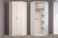 Шкаф угловой Иннэс 6 Рамка, ширина 80 см, шкаф для одежды, в прихожую