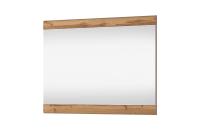 Зеркало навесное, TAURUS, цвет белый / дуб вотан