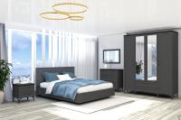 Комплект мебели для спальни МС Шарм набор 10, кровать ширина 160 см, шкаф, комплект в спальню