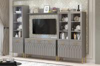 Гостиная "Капри 2" (комплект 2), цвет Мокко, Силк анис