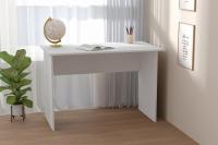 Стол размерный Белый ЛДСП, ширина 80 см, компьютерный, рабочий, в кабинет, в спальню