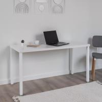 Стол письменный Ингар, 140х75х55 см, белый, ширина 140 см, учебный для школьника или студента