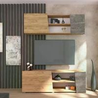 Гостиная Аллегро 10 набор 2, ширина 150 см, мебель в гостиную, тумба под тв