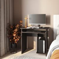 Компьютерный стол КСТ-21.1, цвет Венге, ширина 80 см для подростка учебный письменный для ноутбука с полками