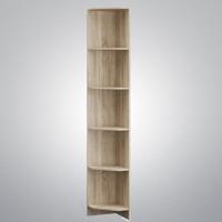 Шкаф открытый Секция-7 ВЕНЕЦИЯ-1 Дуб сонома ширина 30 см ЛДСП открытые полки в спальню в гостиную
