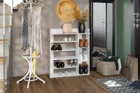 Обувница Лофт №8 Белый