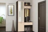 Прихожая Иннэс 3 Дуб Белфорт и Венге линум, ширина 95 см, мебель в прихожую, вешалка