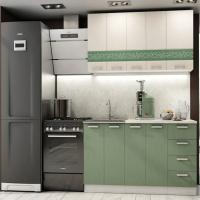 Кухня Милена 1600х600 Шато Крем / Шато Бали, для кухни, для дома, с полками и выдвижными ящиками