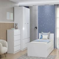 Комплект мебели для детской МС Кэт 1 набор 3, кровать шириной 90см, мебель для спальни, для подростков, комод