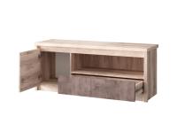 Тумба RTV 1D1SN, JAZZ, цвет Каштан найроби/Оникс