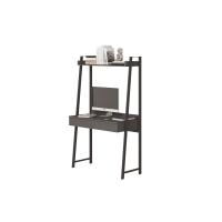 Компьютерный стол 1000 УНИКУМ имеет функциональную верхнею полку и два выдвижных ящика цвет Графит серый/МЕТАЛЛ Графитовый Муар ширина 100 см