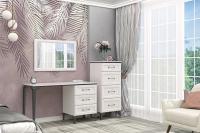 Набор мебели для спальни МС Шарм набор 7, ширина 180 см, с зеркалом, комплект в спальню, комод