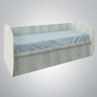 Кровать КД-1.8 (подъёмный мех) Дуб Крафт Белый ЛДСП для подростков в спальню