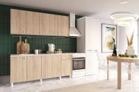 Кухня Point 180, цвет Белый/Сонома