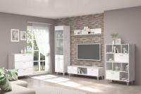 Гостиная МС ЭГО набор 2, ширина 355 см, комплект мебели, консоль под тв, шкаф
