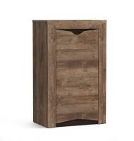 Тумба 33.20 Лючия, цвет кейптаун / венге, ширина 61 см, с полками, с ящиком, в спальню