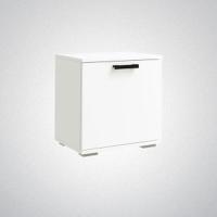 ЛДСП Прихожая НИКА ТМ500 Тумба малая белый гладкий, ширина 50 см, в прихожую