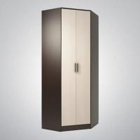 Прихожая ДИАНА-4 сек №7 Венге / Дуб молочный ширина 85 см ЛДСП с полками в прихожую с ящиками угловой