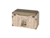 Сундук Мираж-1 Дуб баррик ширина 88.6 см ЛДСП в детскую