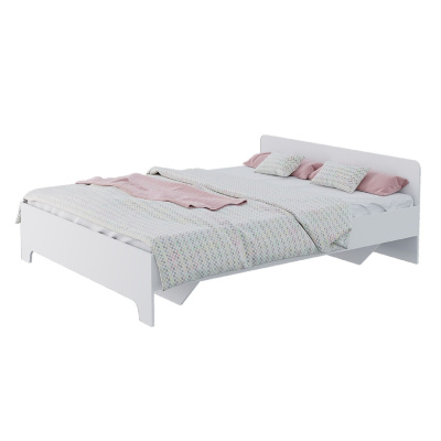 Кровать VICTOR 1.6 м, цвет Белый