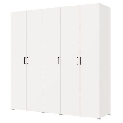 Шкаф 5ств 2000 Бостон, цвет Белый (штанги)