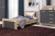Кровать 900 Вега Скандинавия, цвет Дуб Каньон, Антрацит