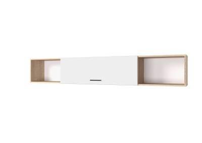 Полка Анталия 2032, цвет Сонома/Белый софт