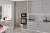 Кухонный гарнитур прямой Парма экстра3 300 см цвет Белый/Шиншила серая/Джарра ширина 300 см ЛДСП с тумбой под мойку со столешницей с полками с выдвижными ящиками