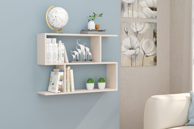 Полка №2 Дуб Белфорд, ширина 82 см, навесная