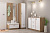 Прихожая МС ЭГО набор 9, ширина 252 см, комплект мебели, вешалка, с зеркалом, шкаф