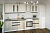 Кухонный гарнитур Паола компакт 2200, Цвет Дуб грей/Дуб браун, ширина 220 см, с навесными шкафами, с выдвижными ящиками, с тумбой под мойку