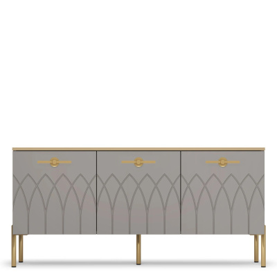 Тумба под ТВ Капри 2, цвет Мокко, Силк анис