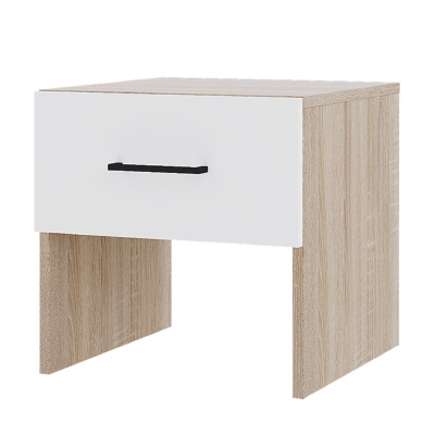 Тумба VICTOR, цвет Сонома/Белый