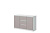 Комод №4 "Соната" цвет Белый текстурный, Кашемир, ширина 120 см, для спальни, с ящиками, гардеробная
