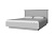 VALENCIA, Кровать 160 с подъемником. Цвет СЕРЫЙ
