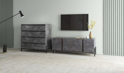 Гостиная Некст, цвет Темный камень