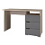 Стол Анталия 1200/3 ящика, цвет Сонома/Графит софт ширина 120 см ЛДСП для детской, офиса