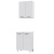 Кухня Trend 600, цвет Белый/Белый эмалит МДФ