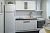Кухонный гарнитур Амели медиум 1400, Цвет Ду грей, ширина 140 см, с навесными шкафами, с выдвижными ящиками, с тумбой под мойку
