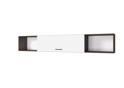 Полка 2032, цвет Венге/Белый софт