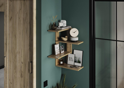 Полка настенная 14 Дуб Вотан