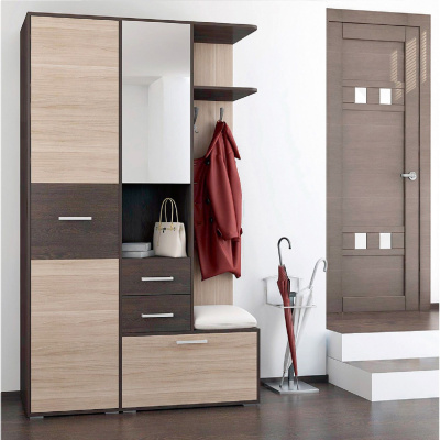 Прихожая Танго 1, цвет Кантерберри/Сонома