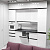Кухонный гарнитур Лотос экстра 5 3000 мм, цвет Белый глянец, модульная, со столешницей, прямой, с выдвижными ящиками, с полками