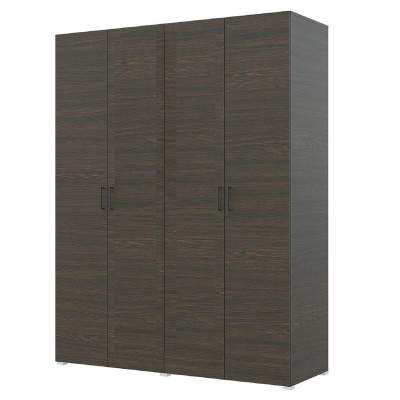 Шкаф 4ств 1800 Бостон, цвет Венге (штанги)